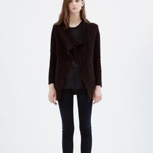 NWT IRO Blended Wool Raw Edge Campi Jacket